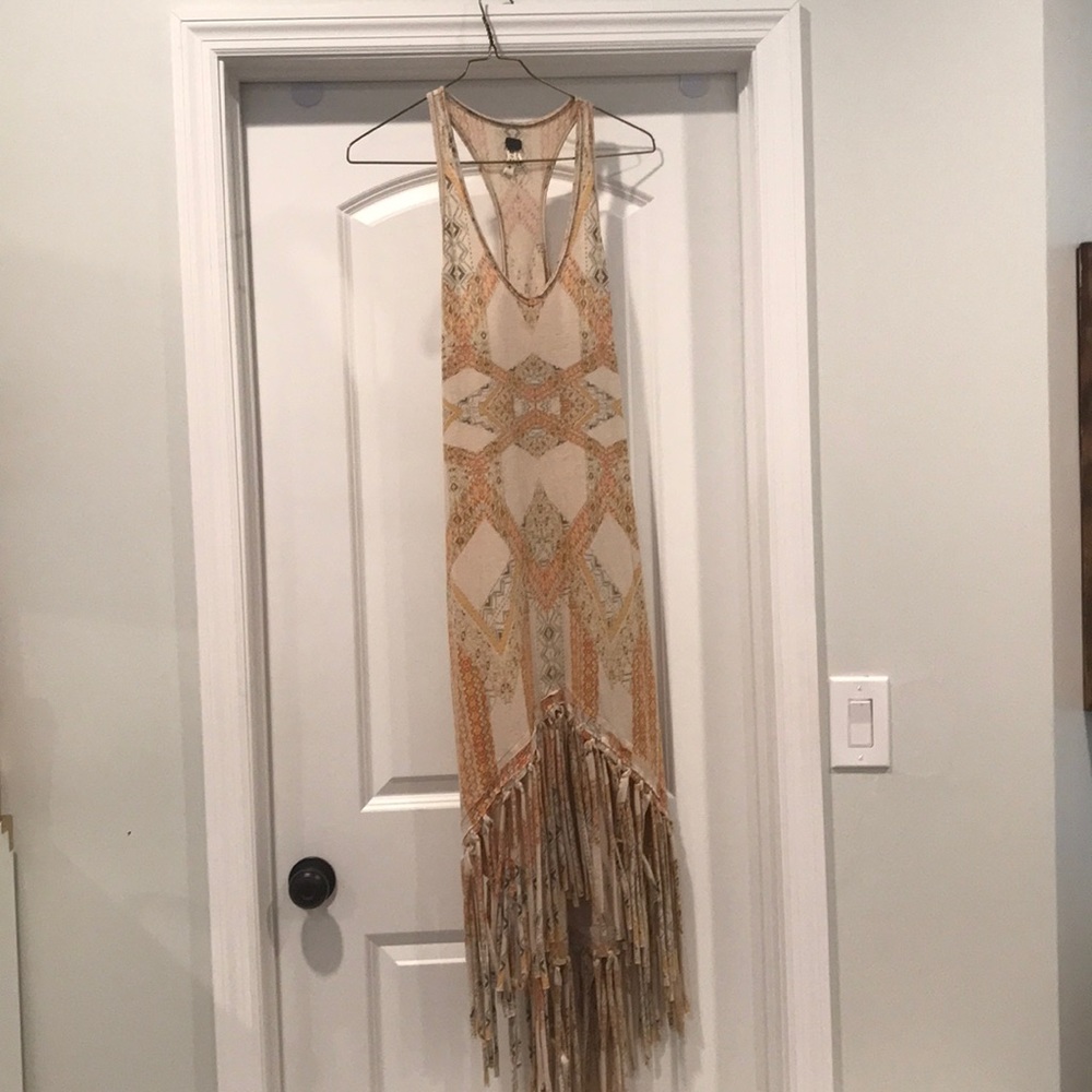 Free People Fringe Dress!!